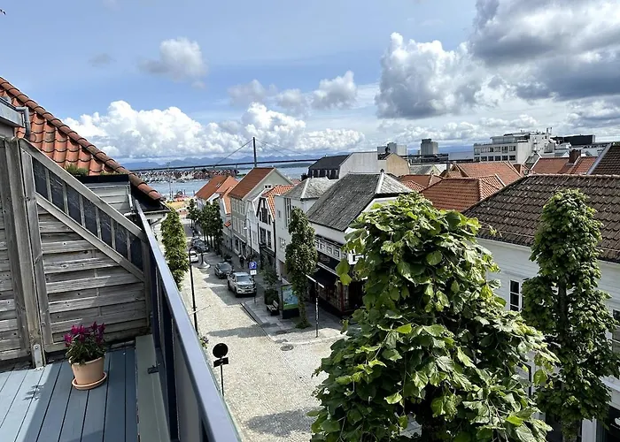 Ultra-central And Quiet, With Balcony Lägenhet Stavanger